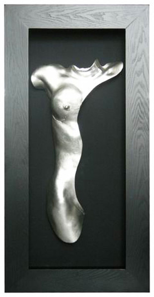 MS040 Wall Décor objet d art box framed figure with glass